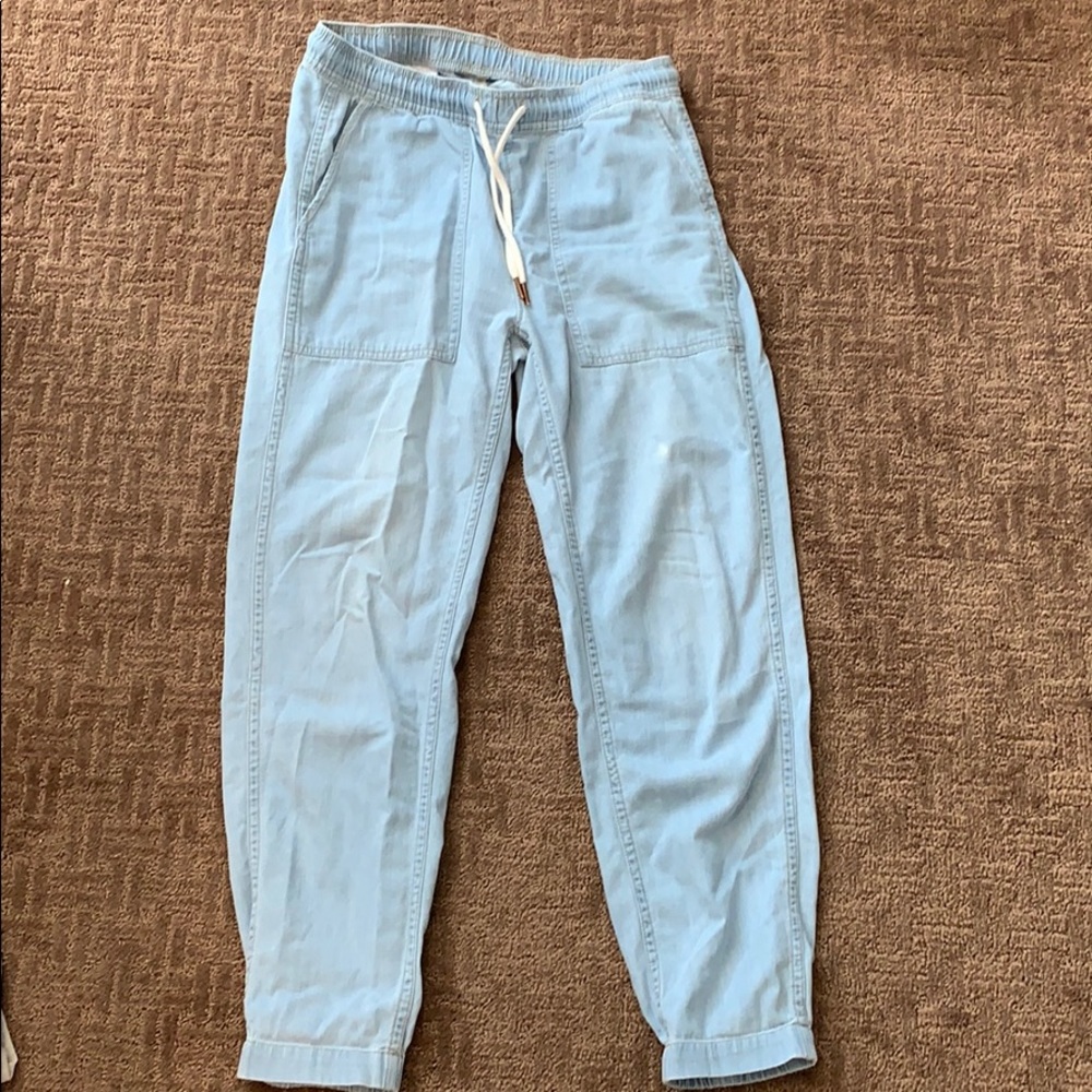 Roots blue cargo pants